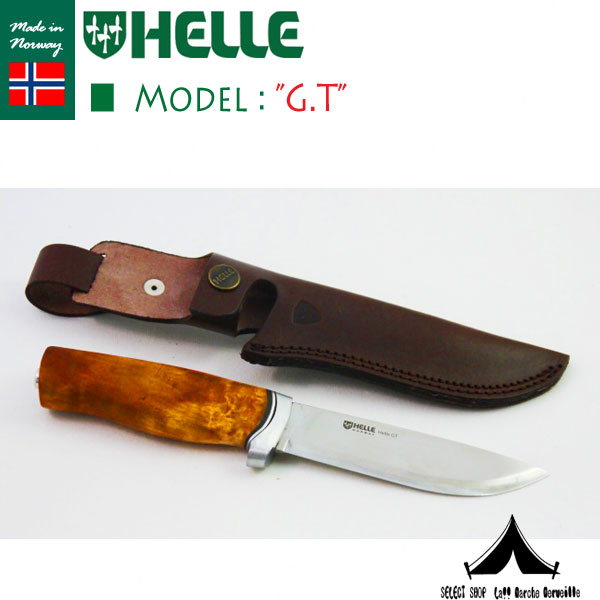 HELLE of NORWAY 】 ヘレオブノルウェー ナイフ HELLE GT