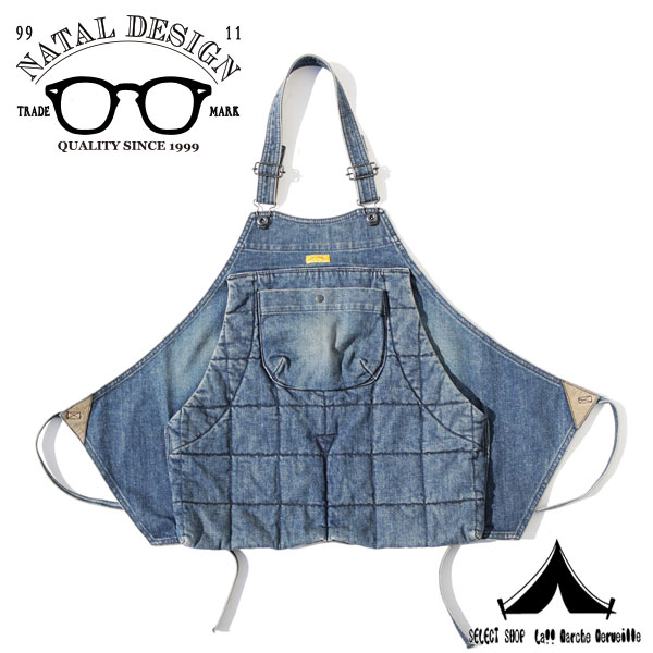 【NATAL DESIGN】 ネイタルデザイン HOLTER APRON QUILTED ホルターエプロン キルトバージョン
