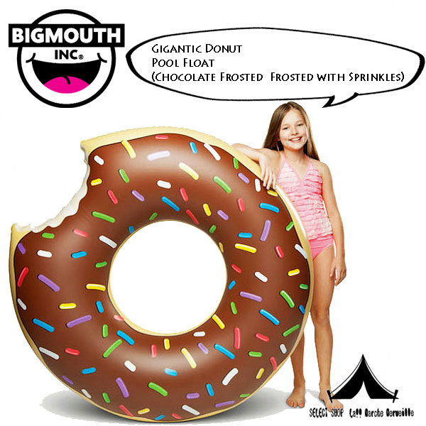 bigmouth inc gigantic donut pool float